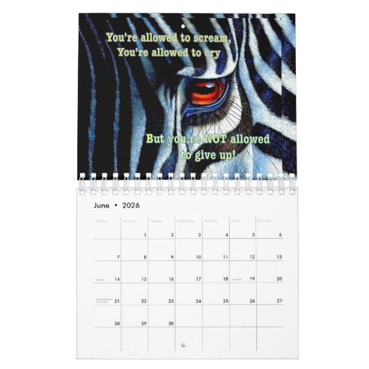 zebra 2019 kalender (Jun 2026)