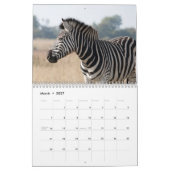 Zebra 2025 kalender (Mar 2027)