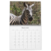 zebra 2026 kalender (Mar 2026)