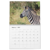 zebra 2027 kalender (Feb 2027)