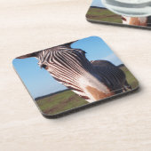 zebra 2 bier onderzetter (Linkerzijde)