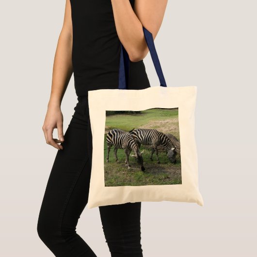 Zebra #2 Canvas tas (Voorkant (product))