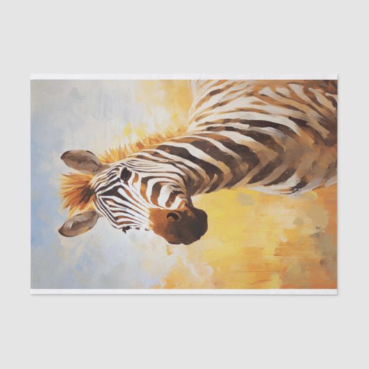 Zebra 2 ontkoppelingspapier tissuepapier (Voorkant)