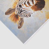 Zebra 2 ontkoppelingspapier tissuepapier (Detail)