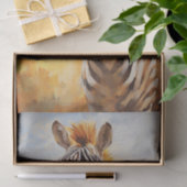 Zebra 2 ontkoppelingspapier tissuepapier (Geschenk)