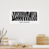 Zebra #2-Poster Poster (Keuken)