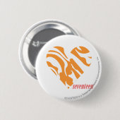 Zebra 2 ronde button 5,7 cm (Voorkant /achterkant)