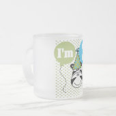 Zebra 2e Verjaardag T-shirts en geschenken Matglas Koffiemok (Voorkant links)