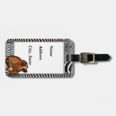 ZEBRA 3 BAGAGELABEL (Voorkant horizontaal)