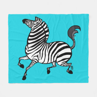 Zebra 3 fleecedeken fleece deken