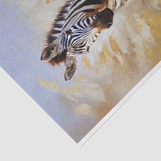 Zebra 3 Ontkoppelingspapier Tissuepapier (Detail)