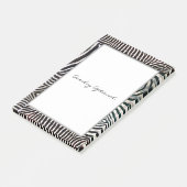 Zebra 3 post-it® notes (Schuin)