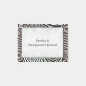 Zebra 3 post-it® notes (Voorkant)
