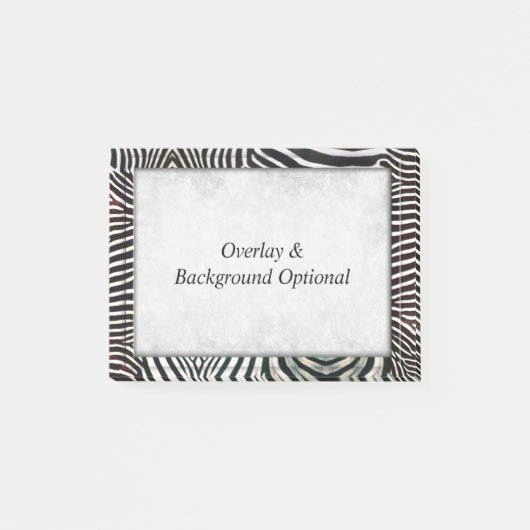 Zebra 3 post-it® notes (Voorkant)