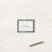 Zebra 3 post-it® notes (Op bureau)