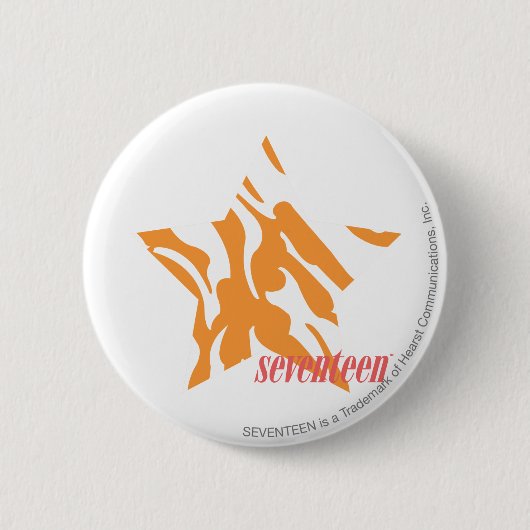 Zebra 3 ronde button 5,7 cm (Voorkant)