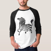 Zebra 3 Tshirt (Voorkant)