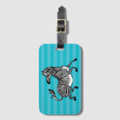 ZEBRA 4 BAGAGELABEL (Voorkant (verticaal))