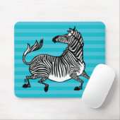 Zebra 4 Mousepad Muismat (Met muis)