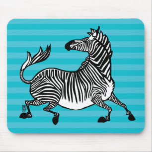 Zebra 4 Mousepad Muismat