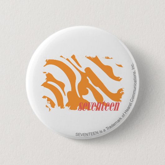 Zebra 4 ronde button 5,7 cm (Voorkant)