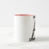 Zebra A KoffieMok Tweekleurige Koffiemok (Center)