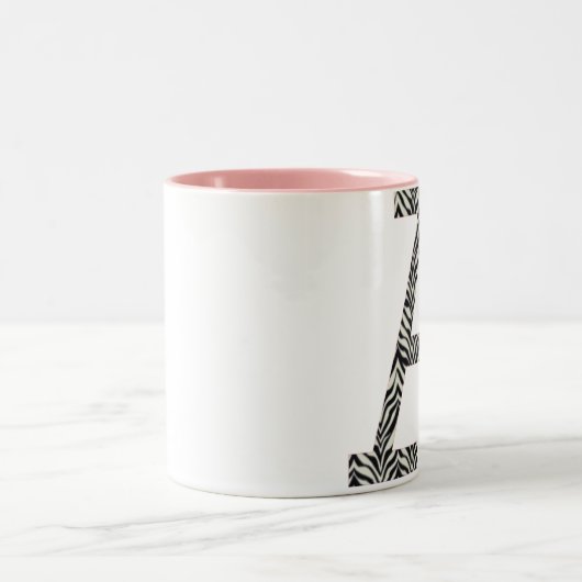 Zebra A KoffieMok Tweekleurige Koffiemok (Center)