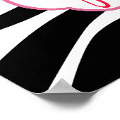 Zebra ABC-Poster Poster (Hoek)