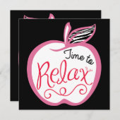 Zebra ABC's Kaarten voor de waardering van leraren (Voorkant / Achterkant)