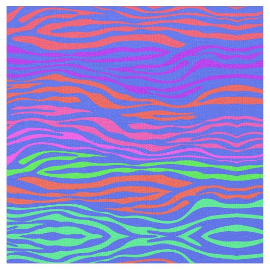 Zebra Abstract Stof (Close Up)