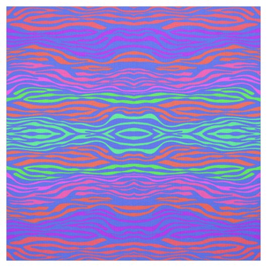 Zebra Abstract Stof (Swatch)