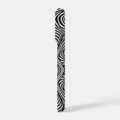 Zebra Abstract Z&W iPhone Hoesje (Linkerkant)