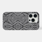 Zebra Abstract Z&W iPhone Hoesje (Achterkant horizontaal)