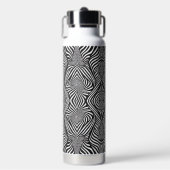 Zebra Abstract Z&W Waterfles (Voorkant)