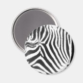 Zebra Abstracte magneet (Voorkant / Achterkant)
