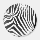 Zebra Abstracte magneet (Voorkant)