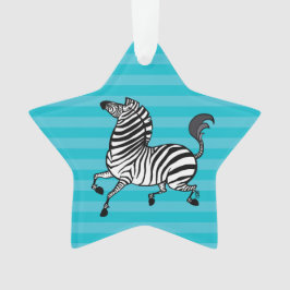 Zebra Acryl Ornament