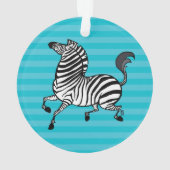 Zebra Acryl Ornament 2 (achterkant)
