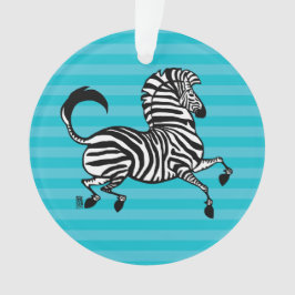 Zebra Acryl Ornament 2