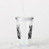 Zebra Acryl Tumbler Drinkbeker (Links)