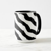 Zebra afdrukken mok (Voorkant rechts)