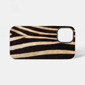 Zebra afdrukken op een flash drive iPhone hoesje (Achterkant horizontaal)
