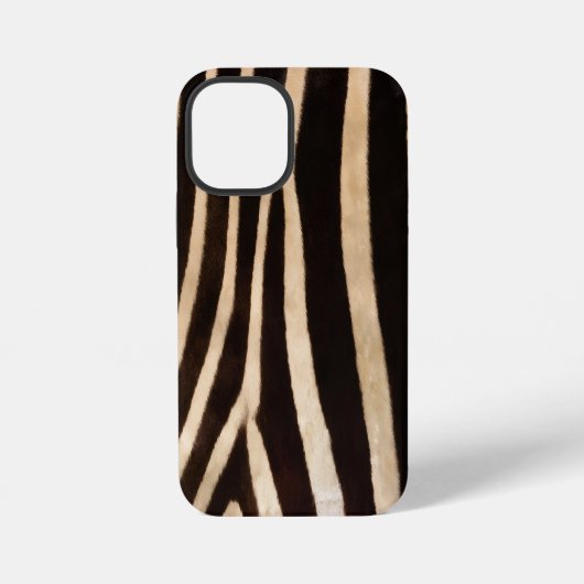 Zebra afdrukken op een flash drive iPhone hoesje (Achterkant)