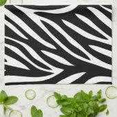 ZEBRA AFDRUKKEN THEEDOEK (Gevouwen)