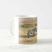 Zebra affectie, Tanzania. Mok (Voorkant links)