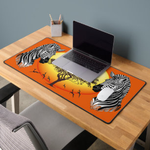 Zebra African Savanna Wild Animal Bureaumat