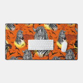 Zebra African Savanna Wild Animal Bureaumat (Keyboard & Muis)