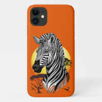 Zebra African Savanna Wild Animal