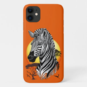 Zebra African Savanna Wild Animal Case-Mate iPhone Case