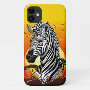 Zebra African Savanna Wild Animal Case-Mate iPhone Case